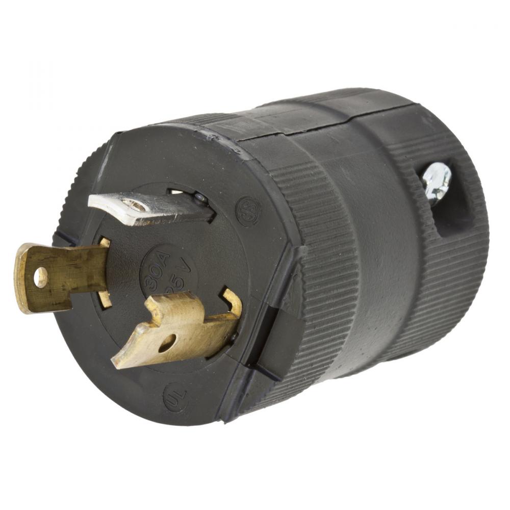 LKG VAL PLUG, 30A 125V, L5-30P, BK