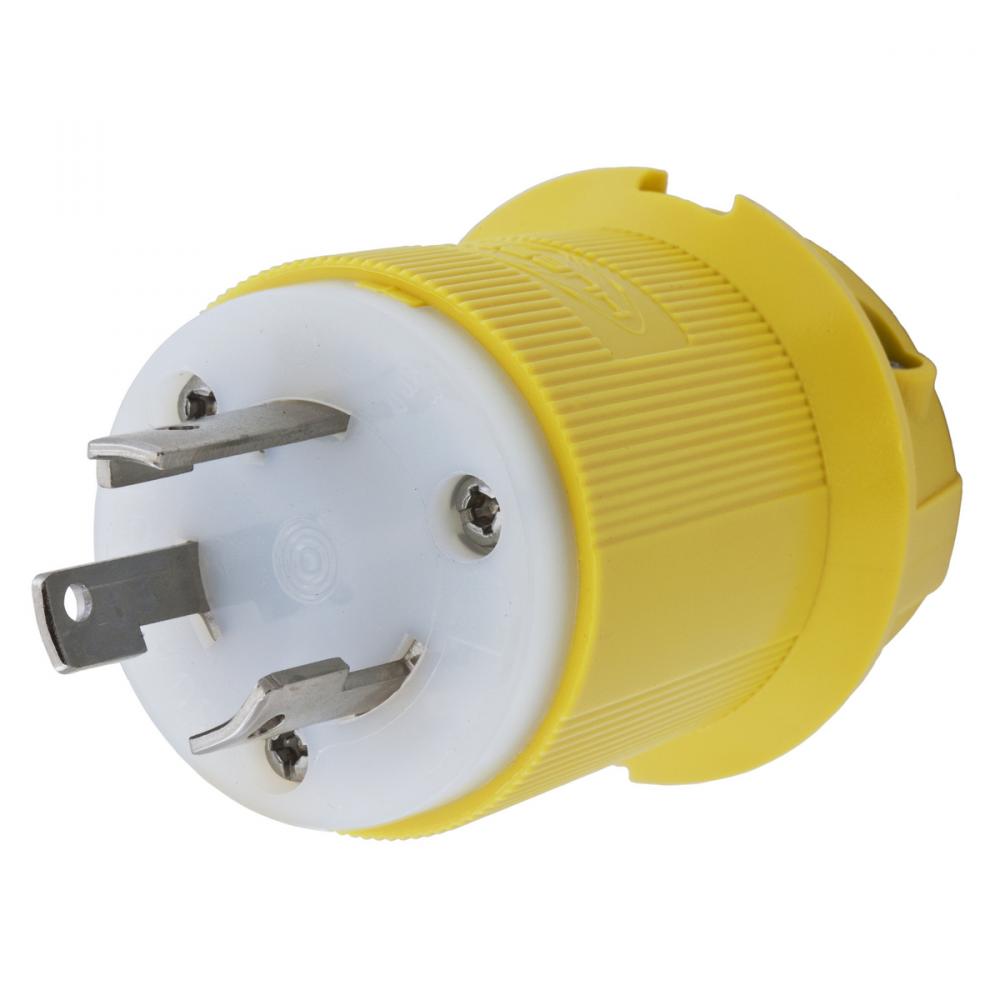 LKG PLUG, CM, 30A 125V, L5-30P, YL