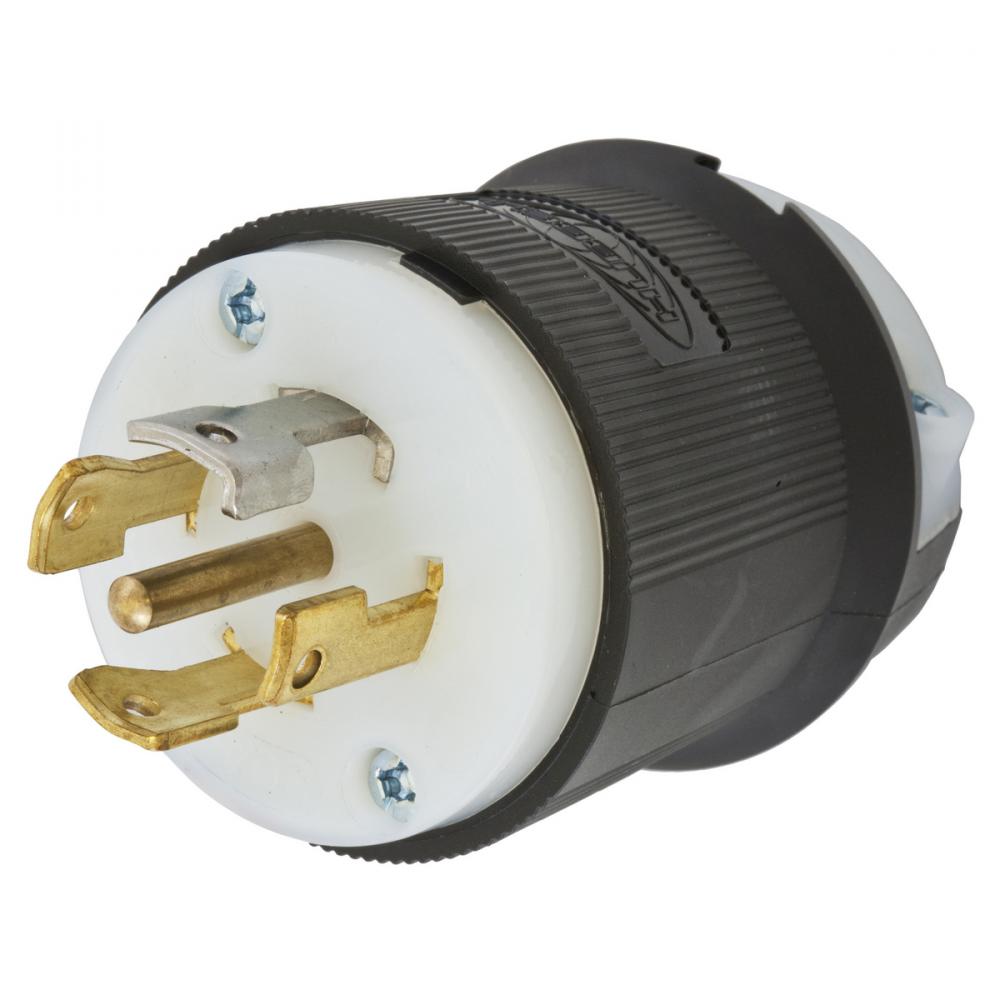 LKG PLUG, 30A 3P 347/600V, L23-30P, B/W