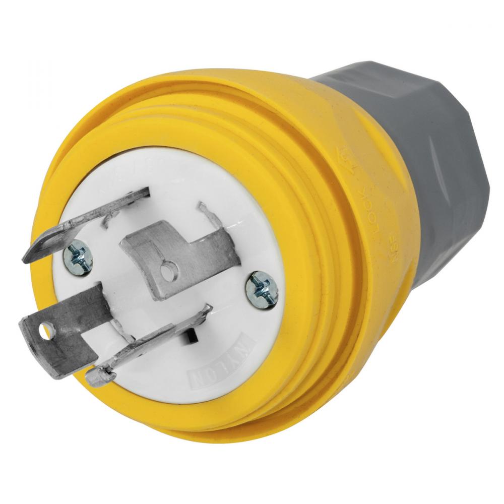 WT PLUG, NON-NEMA,30A,120/208V,3PH WYE