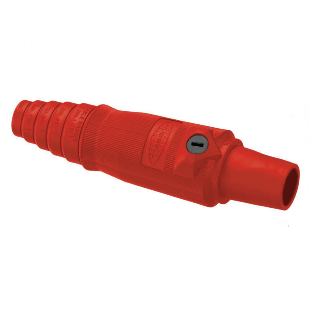 SINGLEPOLE, 400A FEMALE PLUG, RED