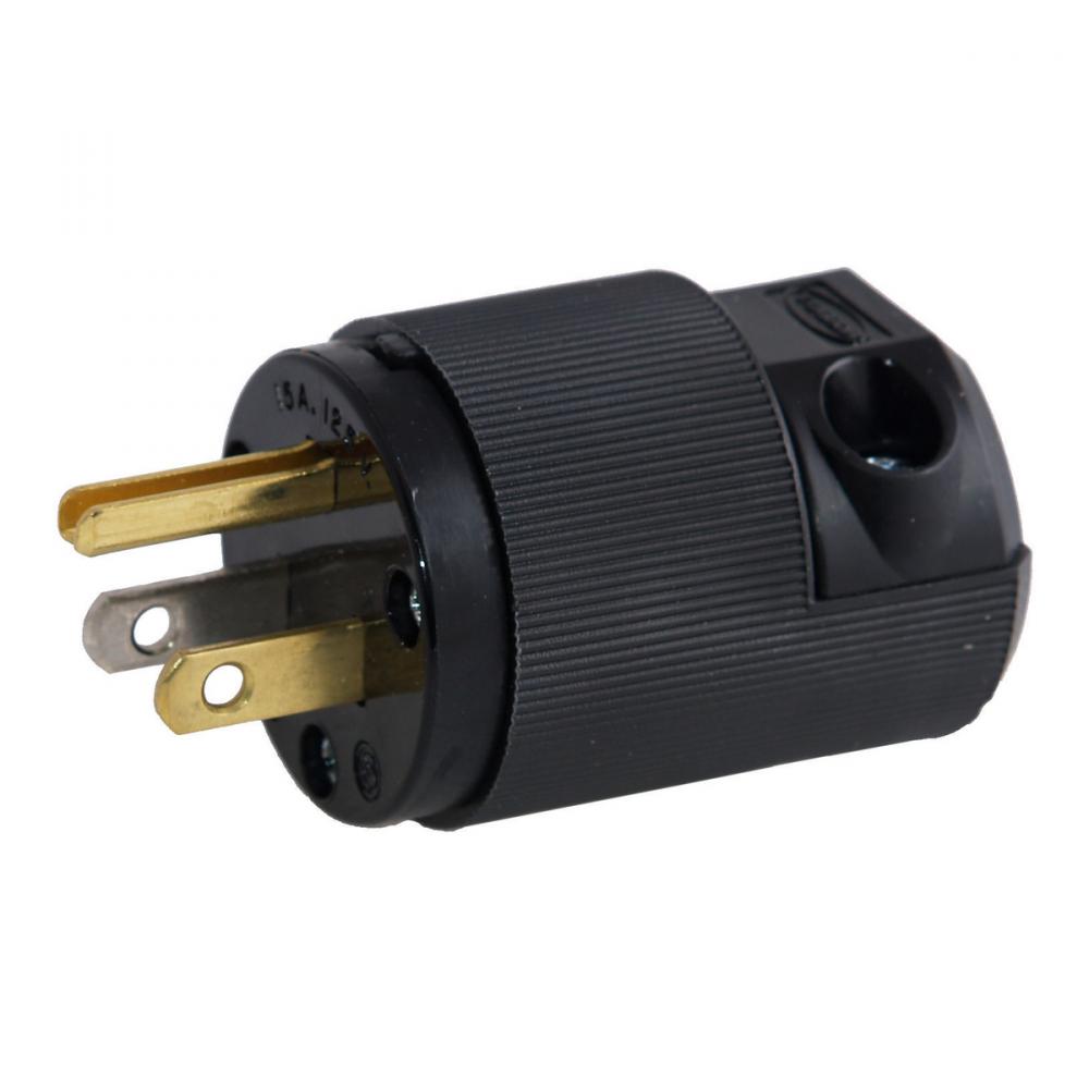 PLUG,15A 125V,5-15P,12/3 SO