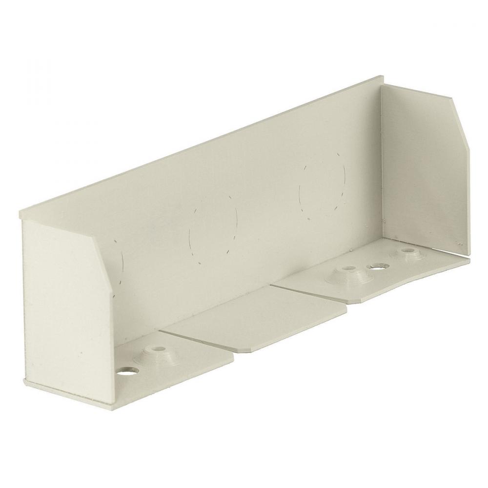 RACEWAY, END CAP, HBL6750 SERIES, IVORY