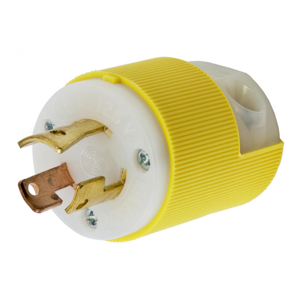 LKG PLUG, 3P3W, 10A 250V/15A125V, YL