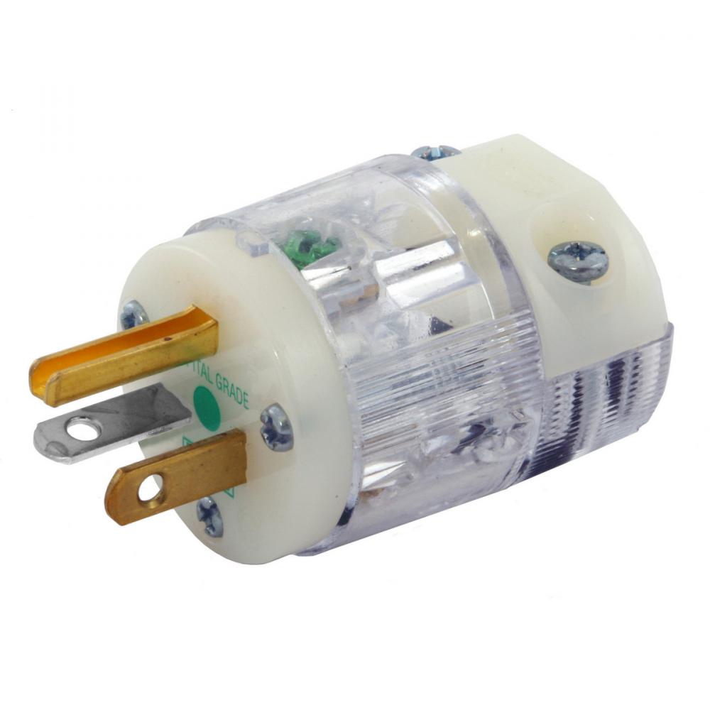 PLUG, HG, 20A 125V, 5-20P, CLR