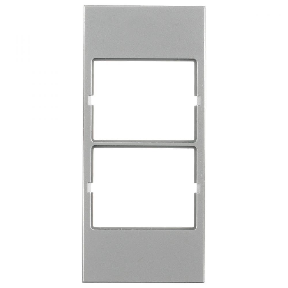 FACEPLATE, SNAP-IN,SIEMONS,GRAY