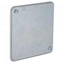 Hubbell Canada 762 - 4SQ BLANK FLAT COVER - PLENUM GASKET