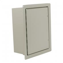 Hubbell Canada WA161206FM - N12 SGL DR FLUSH WALL MNT 16X12X6 CS-GRY