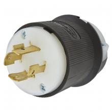 Hubbell Canada HBL2431 - LKG PLUG, 20A 3P 480V, L16-20P, B/W