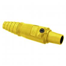 Hubbell Canada HBL400FY - SINGLEPOLE, 400A FEMALE PLUG, YELLOW