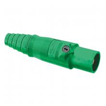 Hubbell Canada HBL400MGN - SINGLEPOLE, 400A MALE PLUG, GREEN