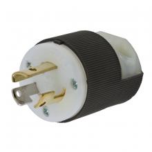 Hubbell Canada HBL4770C - LKG PLUG, 15A 277V, L7-15P, B/W