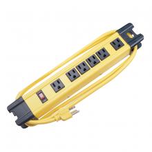 Hubbell Canada HBL6PS350YL - SPD STRP, 6 RCPT, 350 J, YELLOW, 6'