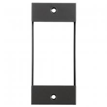 Hubbell Canada HBLIMFSBK - MOD FACE PLATE, IMF, BLACK, SCREW