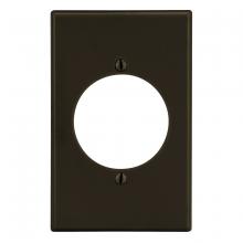 Hubbell Canada PJ724 - WALLPLATE, M-SIZE, 1-G, 2.15" OPNG, BR