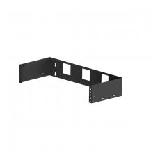 Hubbell Canada WBB28 - WALL MNT BRKT,BTM HINGE,2U,8"D