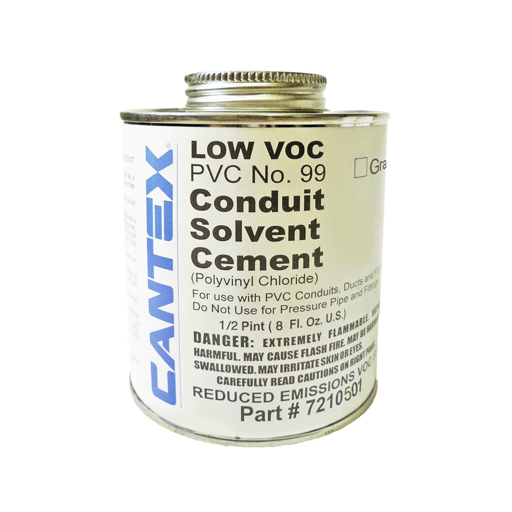 CEMENT PVC GR LOW VOC1/2PT #99