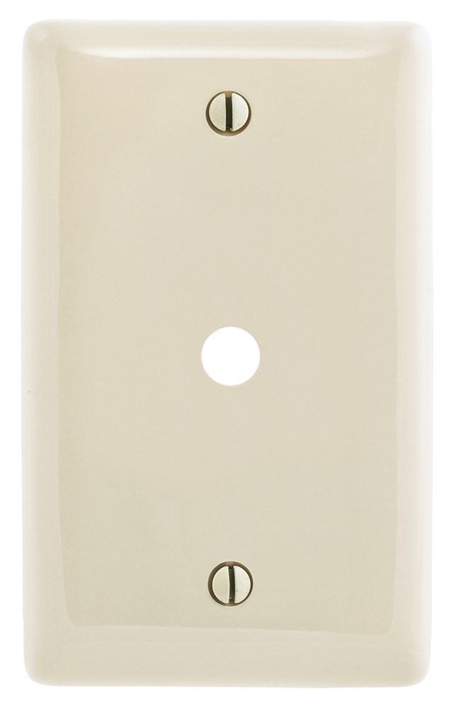 WALLPLATE, 1-G, .406&#34; OPNG, BOX MT, LA