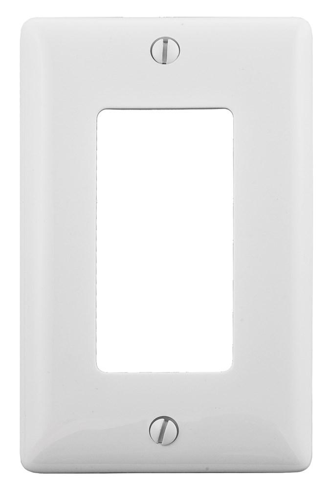 WALLPLATE, 1-G, 1) RECT, OW