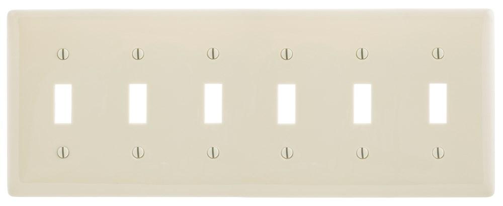 WALLPLATE, 6-G, 6) TOGG, LA