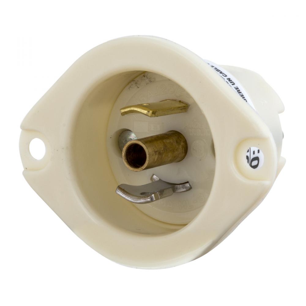 LKG FLG-INLET, MIDGET 15A 125V, ML-2P