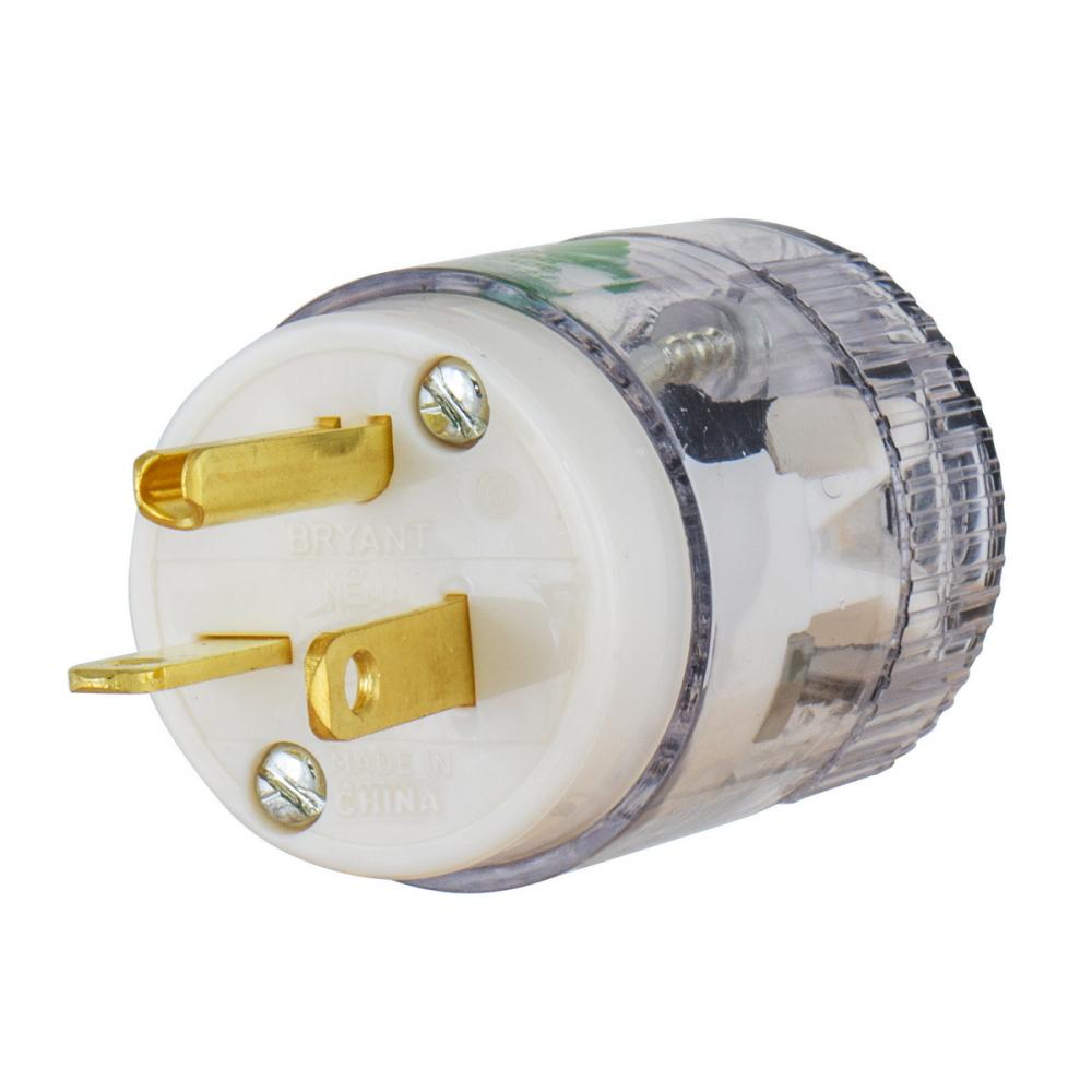 PLUG, HG, 20A 125V, 6-15P, CLR