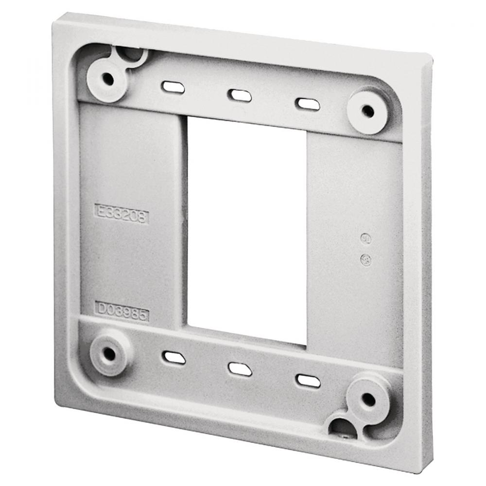 Q-PLEX ADAPT, 4&#34; SQ, WH