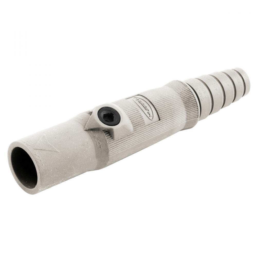 SINGLE POLE SER 15 MALE PLUG, 150A, WH