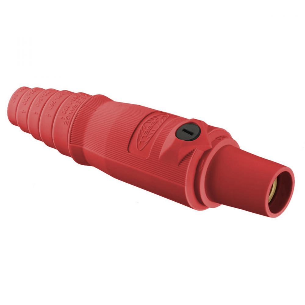 SINGLEPOLE, 300A FEMALE PLUG, RED