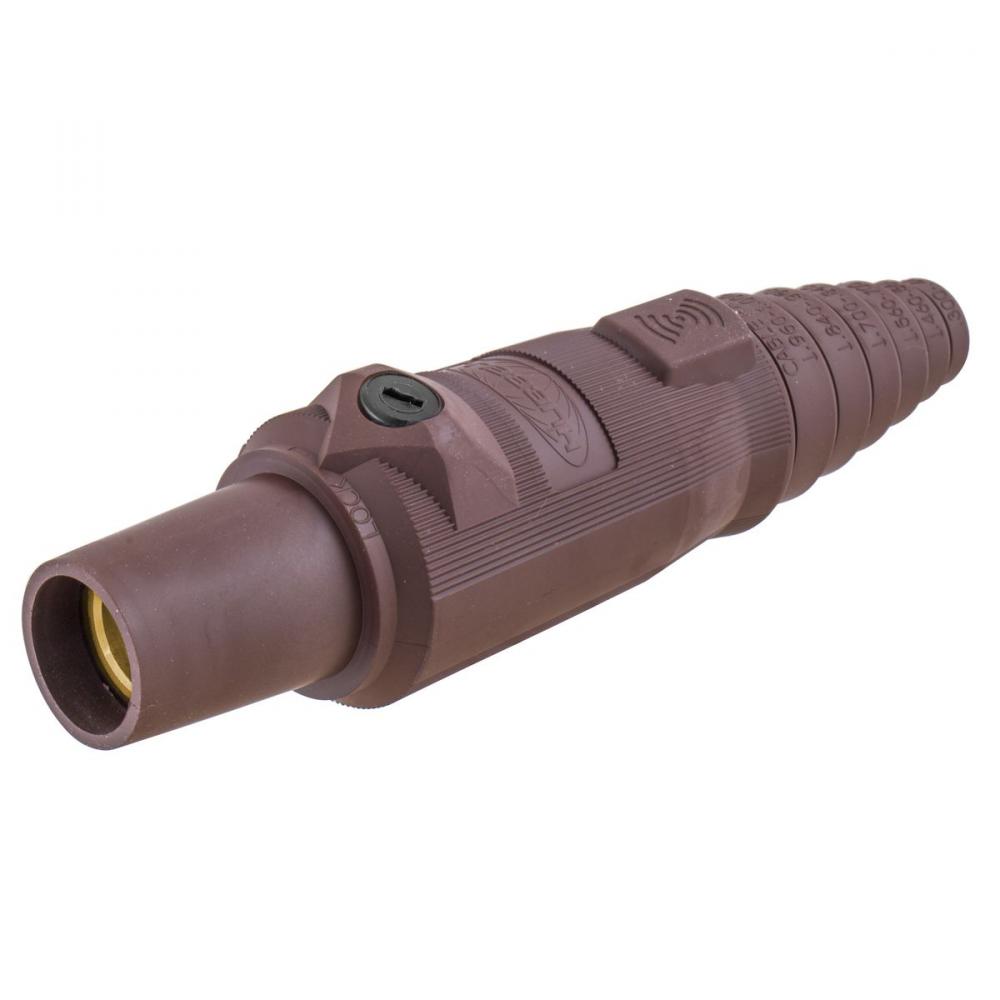 SINGLEPOLE, 400A FEMALE PLG, BROWN, RFID