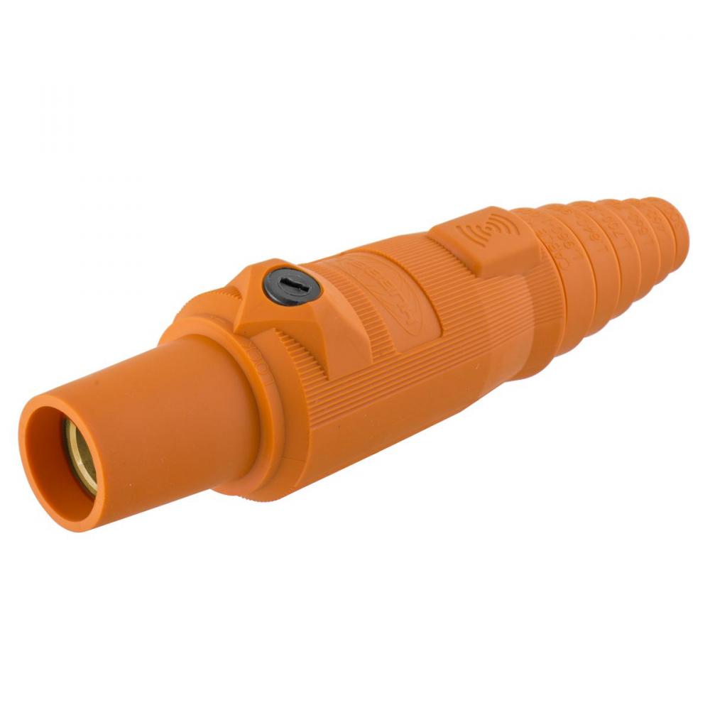 SINGLEPOLE, 300A FEMALE PLG, ORANGE,RFID