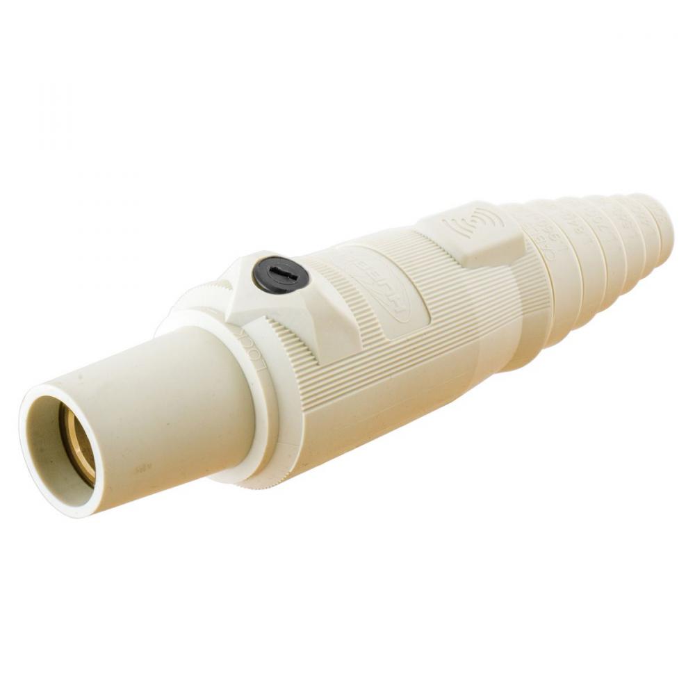 SINGLEPOLE, 300A FEMALE PLG, WHITE, RFID