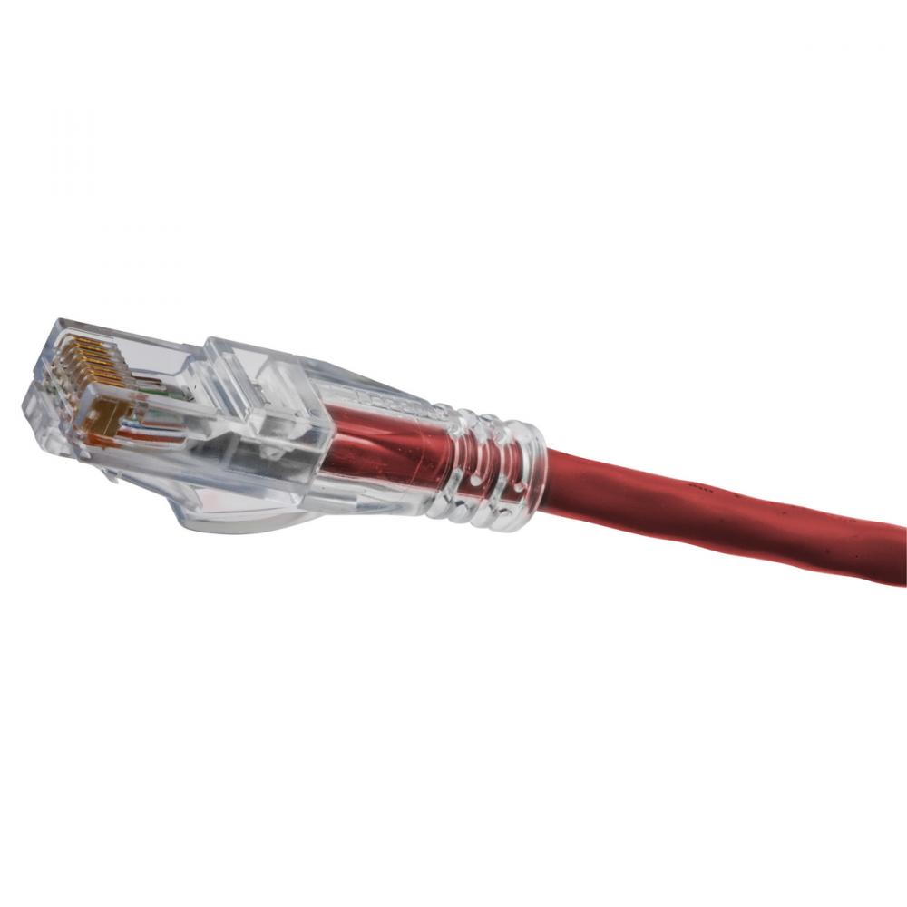 P-CORD, NEXTSPEED,CAT5E,SLIM,RD,1FT