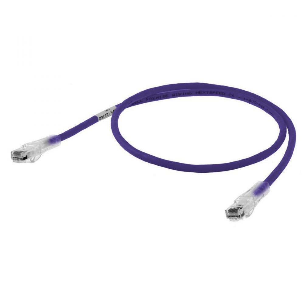 P-CORD, NEXTSPEED,CAT6,SLIM,PU,100FT