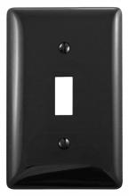 Bryant Electric, a Hubbell affiliate NP1BK - WALLPLATE, 1-G, TOGG, BK