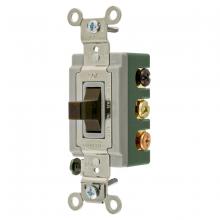 Bryant Electric, a Hubbell affiliate 3025BRN - SWITCH, TOG, DP/DT, 30A 120/277V, BR