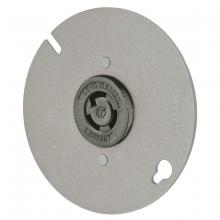 Bryant Electric, a Hubbell affiliate 4711BRY - CAT#4710, MOUNTED TO 4" ROUND PLATE