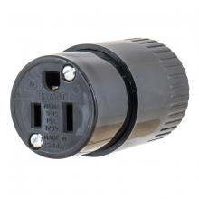 Bryant Electric, a Hubbell affiliate 5269B - CONNECTOR, 15A 125V, 5-15R, BK