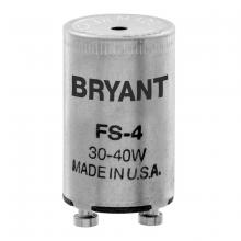 Bryant Electric, a Hubbell affiliate FS4A - FLUOR STARTER, 13-30-40W