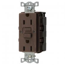 Bryant Electric, a Hubbell affiliate GFRST15SNAPNA - 15A COMM SELF TEST SNAP GFR USA BROWN