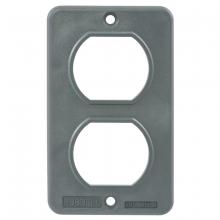 Bryant Electric, a Hubbell affiliate BRY3051 - OUTLET BOX PLATE, DUPLEX