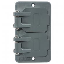 Bryant Electric, a Hubbell affiliate BRY3056 - OUTLET BOX LIFT COVER, DUPLEX RECEPTACLE