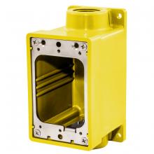 Bryant Electric, a Hubbell affiliate BRY60CM84A - WATERTIGHT FD BOX, 1", YELLOW