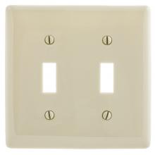 Bryant Electric, a Hubbell affiliate NP2AL - WALLPLATE, 2-G, 2) TOG, AL