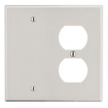 Bryant Electric, a Hubbell affiliate P138LA - WALLPLATE, 2-G, 1) DUP 1) BLANK, LA