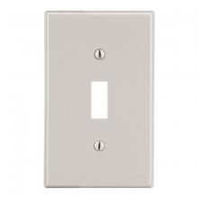 Bryant Electric, a Hubbell affiliate P1LA - WALLPLATE, 1-G, TOG, LA