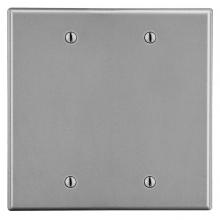 Bryant Electric, a Hubbell affiliate P23GY - WALLPLATE, 2-G, 2) BOX MT BLANK, GY