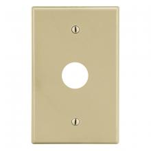 Bryant Electric, a Hubbell affiliate P737I - WALLPLATE, 1-G, .625" OPNG, BOX MT, IV