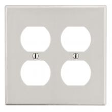 Bryant Electric, a Hubbell affiliate P82LA - WALLPLATE, 2-G, 2) DUP, LA