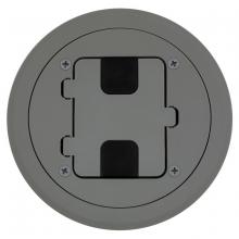 Bryant Electric, a Hubbell affiliate RF406GY - FLOOR BOX FLANGE AND DOOR , GRAY